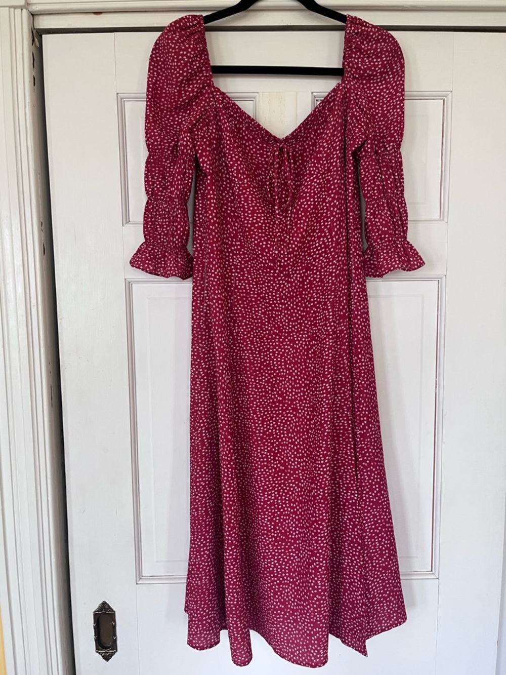NWT OPT she’s picky red floral dress